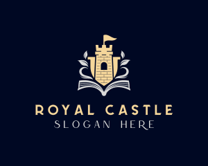 Castle Tower Book logo design