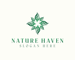 Nature Wellness Garden logo design