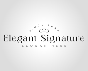 Elegant Beauty Stylist logo design