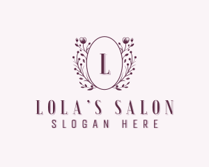 Floral Beauty Boutique logo design