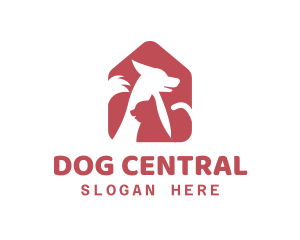 Dog Cat House logo design