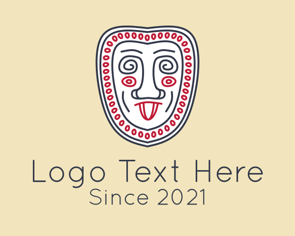 Polynesian logo example 3