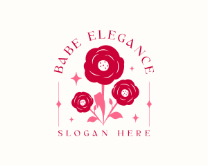 Elegant Floral Beauty logo design