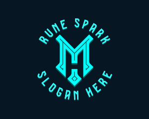 Modern Viking Rune logo