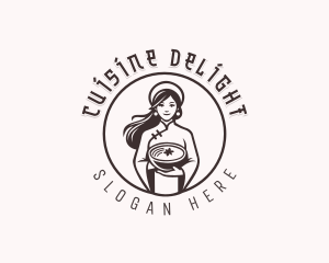 Asian Cuisine Chef logo design