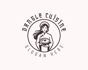 Asian Cuisine Chef logo design