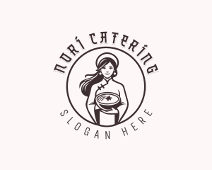 Asian Cuisine Chef logo design