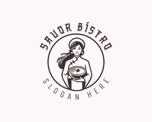 Asian Cuisine Chef logo design