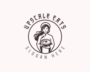 Asian Cuisine Chef logo design