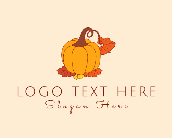 Fall logo example 3