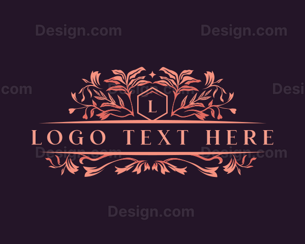 Floral Organic Florist Logo