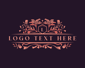 Floral Organic Florist Logo