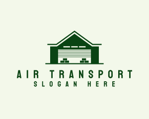 Warehouse Sorting Transport logo design