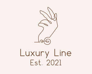 Boho Hand Accessories logo design