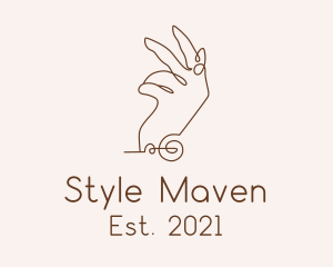 Boho Hand Accessories logo design