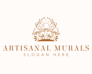 Magical Mushroom Crafts logo design