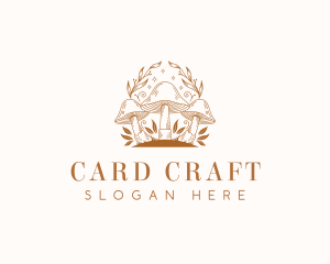 Magical Mushroom Crafts logo design