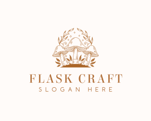 Magical Mushroom Crafts logo design