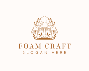 Magical Mushroom Crafts logo design