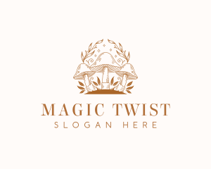 Magical Mushroom Crafts logo design