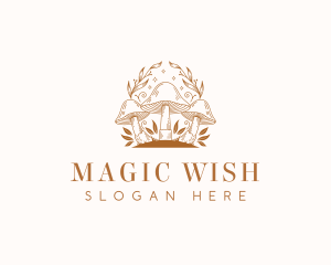 Magical Mushroom Crafts logo design