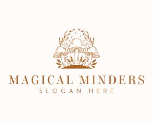 Magical Mushroom Crafts logo design