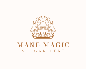 Magical Mushroom Crafts logo design