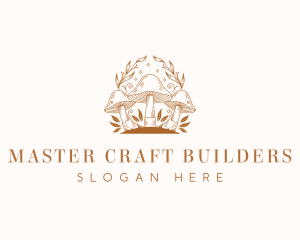 Magical Mushroom Crafts logo design