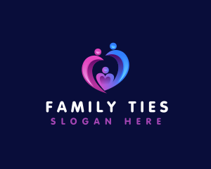 Heart Family Foundation logo design