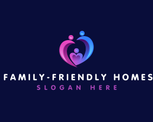 Heart Family Foundation logo design