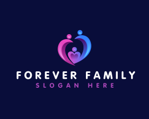 Heart Family Foundation logo design