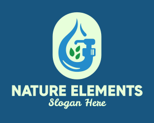 Natural Liquid Soap  logo design