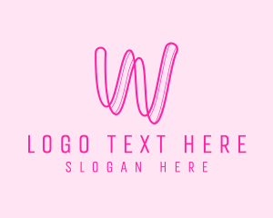 Fashion Brand Letter W  Logo