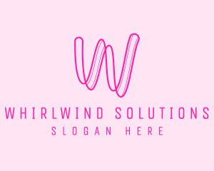 Fashion Brand Letter W  logo design