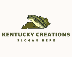 Kentucky Spotted Bass logo design