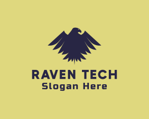 Raven Bird Sigil logo design