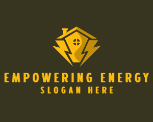 House Electrical Maintenance logo design