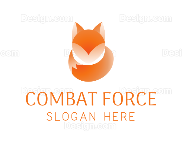 Orange Fox Tail Logo