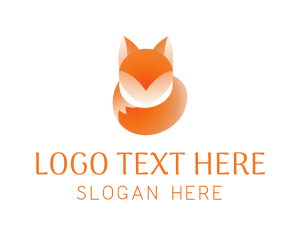 Orange - Orange Fox Tail logo design