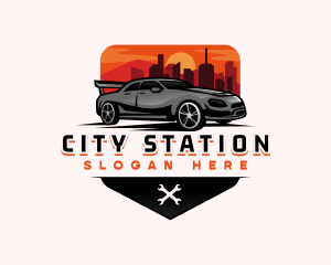 City Car Detailing logo design