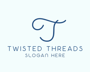 Dainty Handwritten Curly logo design