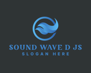 Beach Resort Wave logo design