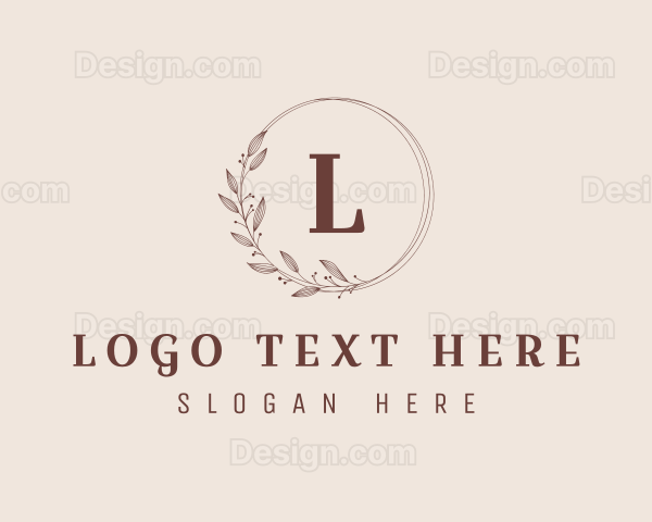 Floral Fashion Boutique Studio Logo