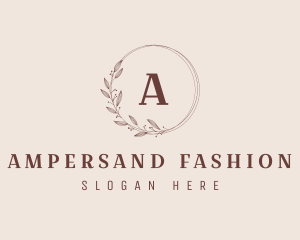 Floral Fashion Boutique Studio logo design