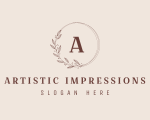 Floral Fashion Boutique Studio logo design