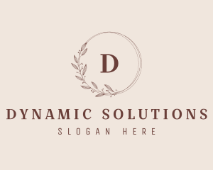 Floral Fashion Boutique Studio logo design