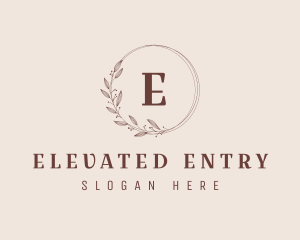 Floral Fashion Boutique Studio logo design