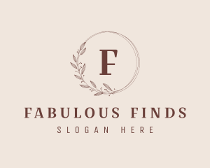 Floral Fashion Boutique Studio logo design