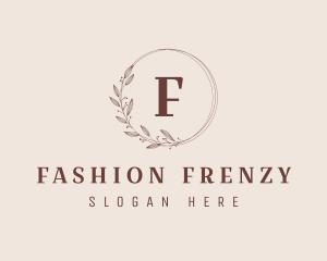 Floral Fashion Boutique Studio logo design