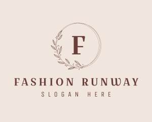 Floral Fashion Boutique Studio logo design